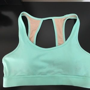 Teal TYC sports bra